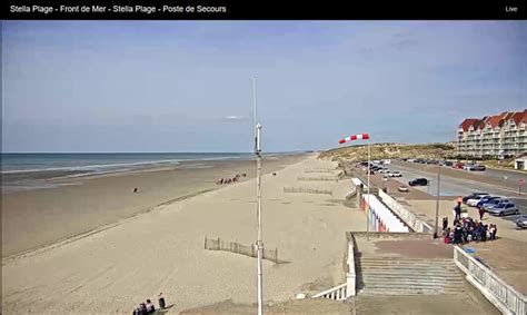 webcam stella plage|Webcam Vue sur la plage